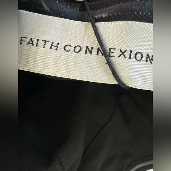 NWT FAITH CONNEXION Embellished Black Strapless Mini Dress M / L $1000 Retail - Picture 15 of 15